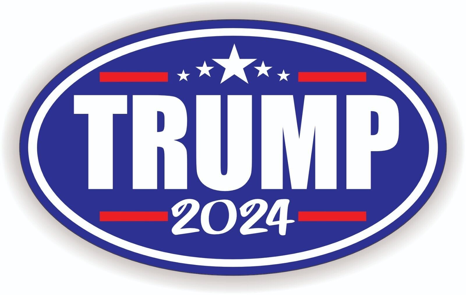 TRUMP 2024 Vinyl Bumper Sticker