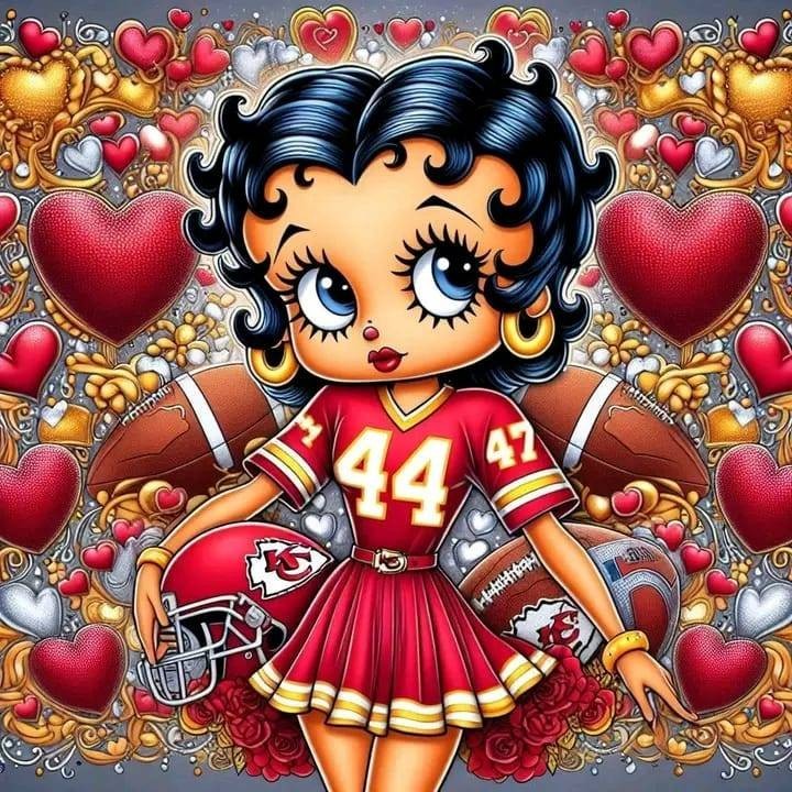 Kansas City Betty Boop Sticker Decal Laptop Wall Mirror Cup Tumblr Locker