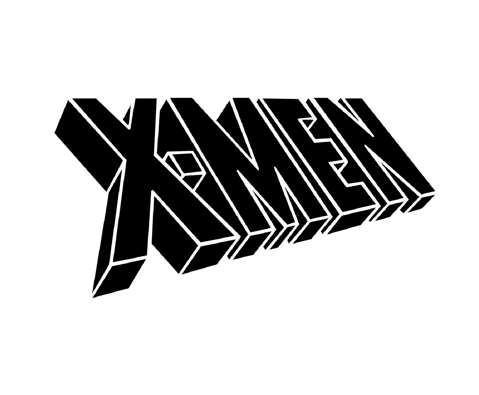 X-Men Title Sticker Vinyl Decal