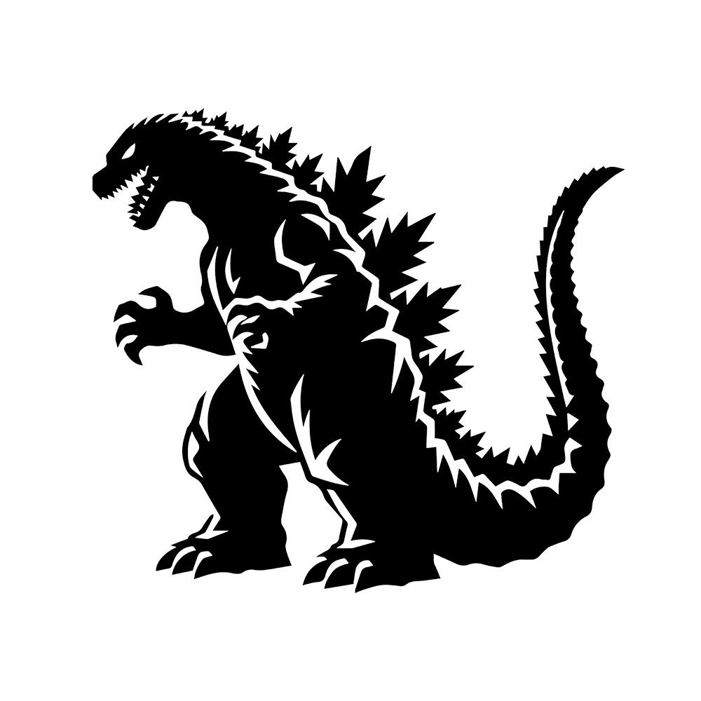 6″ Godzilla Vinyl Decal Sticker