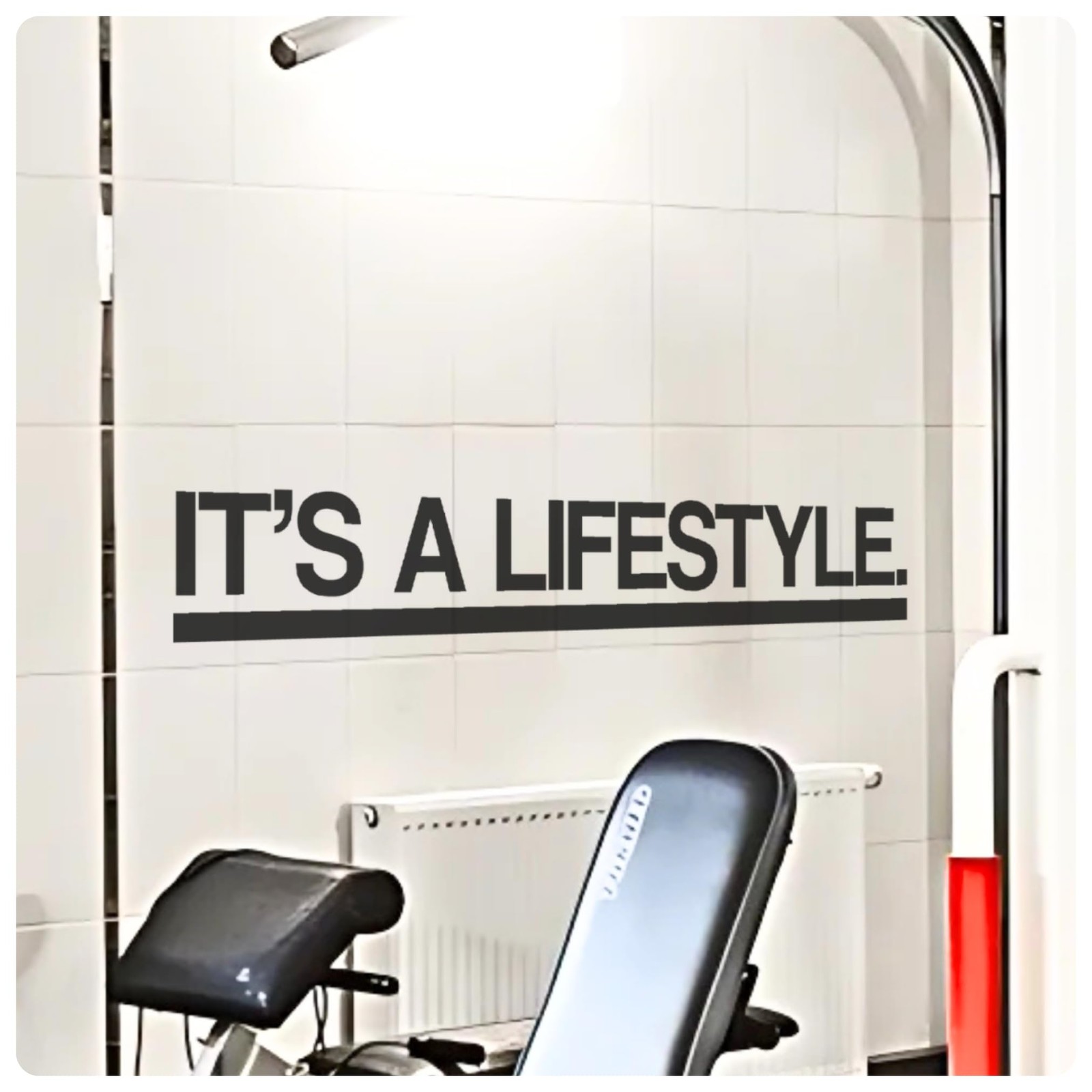– It’s a Lifestyle Wall Decal – Motivational Sticker Quote, Inspirational Vin…