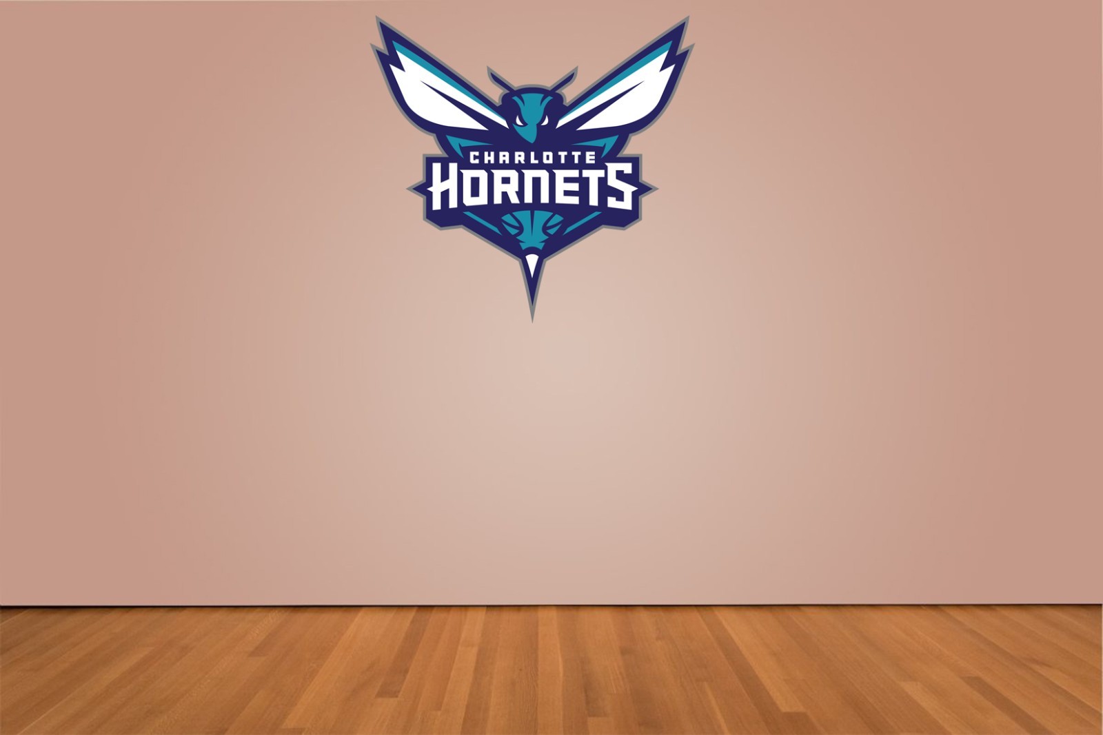 Charlotte Hornets Basketball Indoor Wall Vinyl Decal Sticker 5″ – 52″