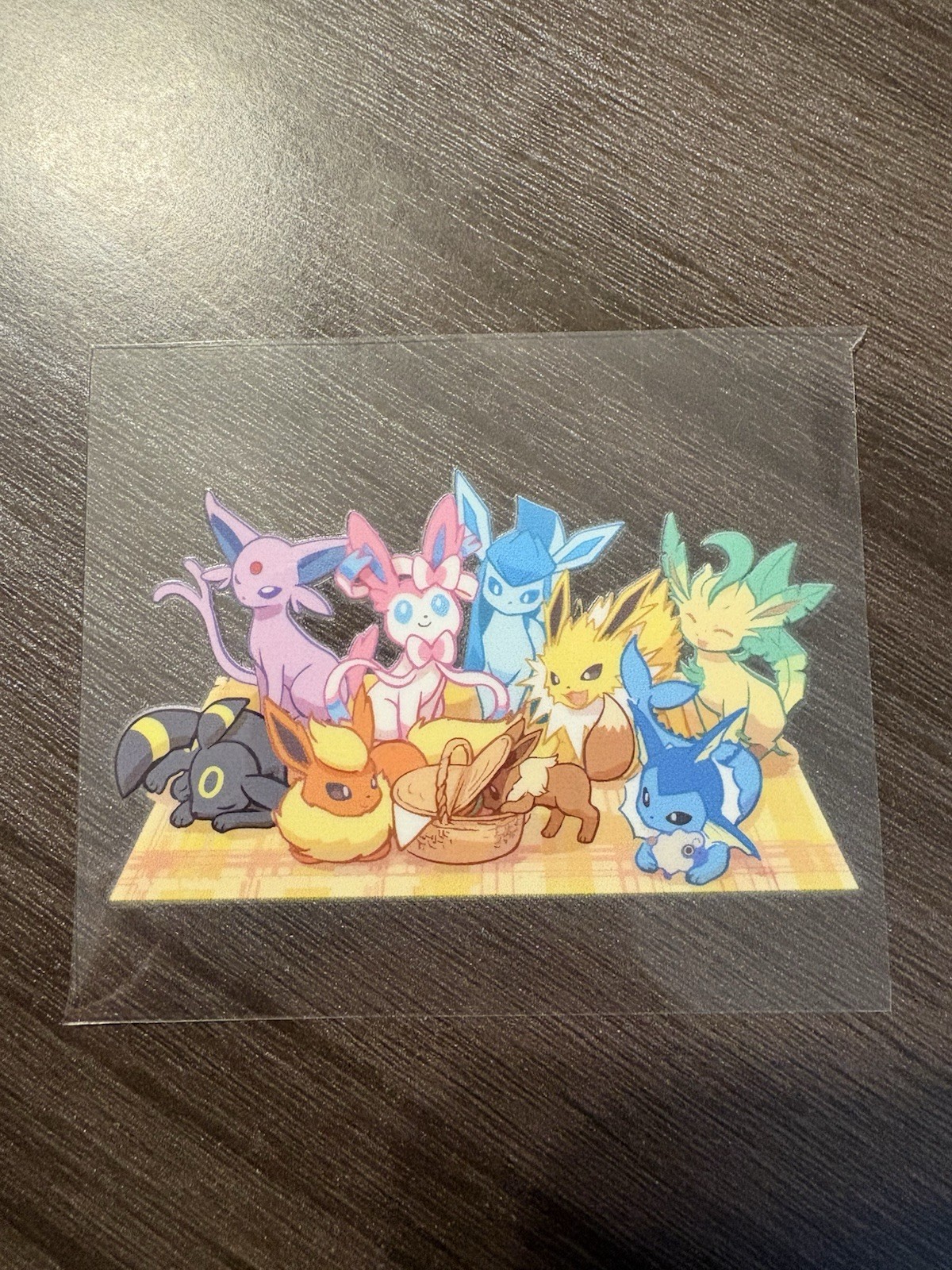 Eevee Family Pokemon Vinyl Decal Sticker Car Truck Laptop Window Decor (10pcs)