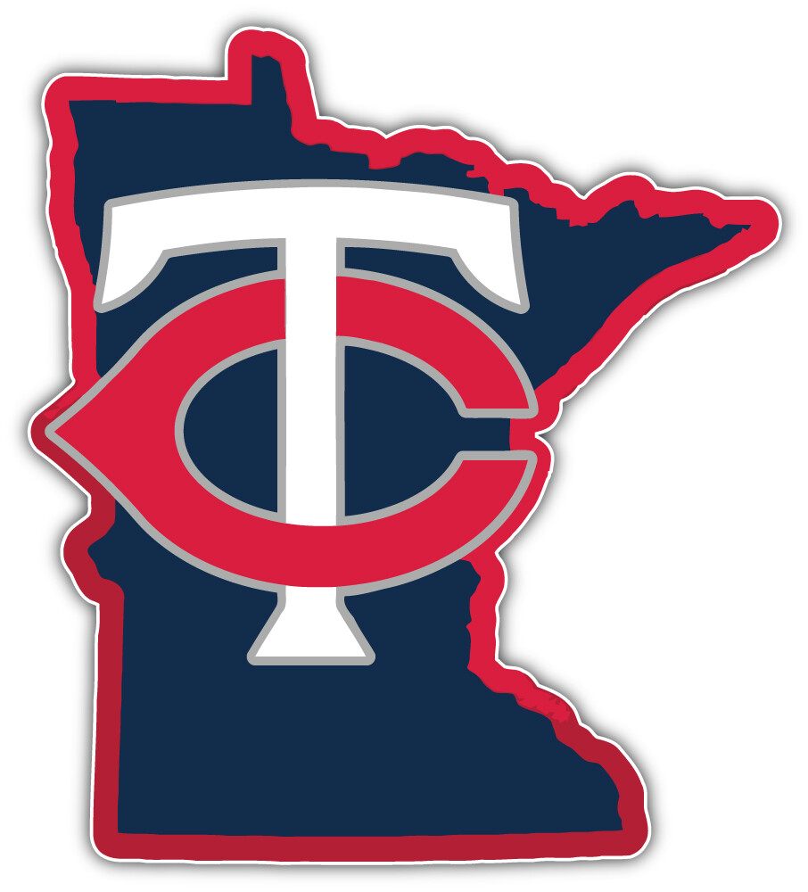 Minnesota Twins MLB Baseball Sport Logo Car Bumper Sticker Decal “SIZES”