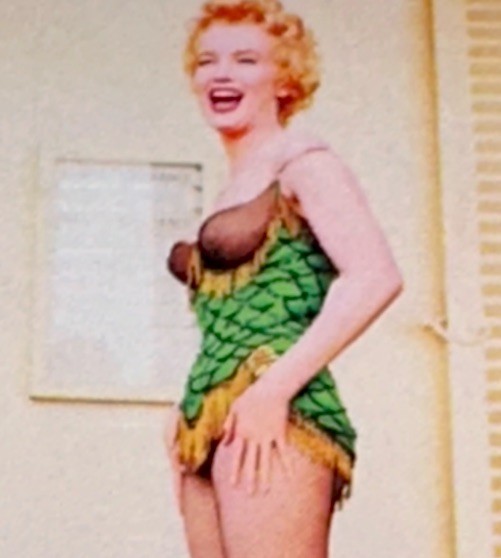 MARILYN MONROE STICKER✨💋✨❤️✨💋✨3 3/8” X 2 5/8”✨VINTAGE✨SEXY BIKINI✨👙✨💚✨💫