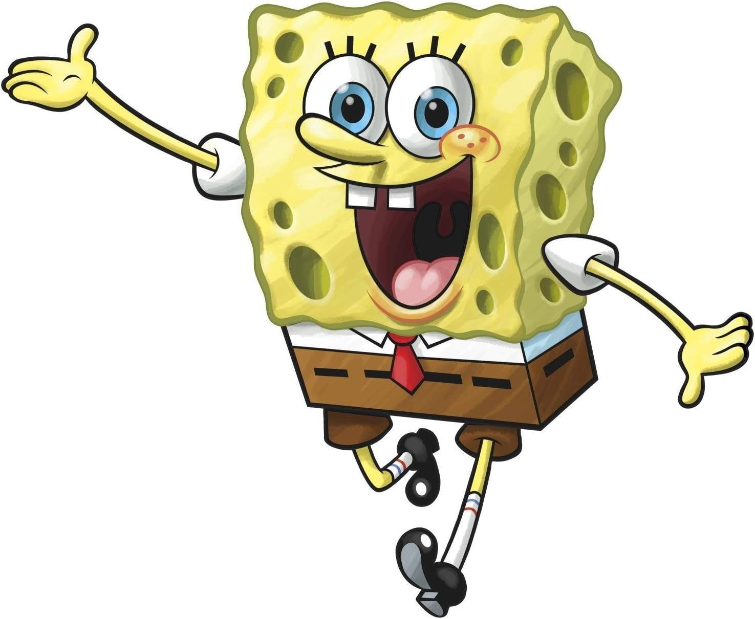 Spongebob Squarepants Wall Decal Giant Peel & Stick Reusable Vinyl Kid Room