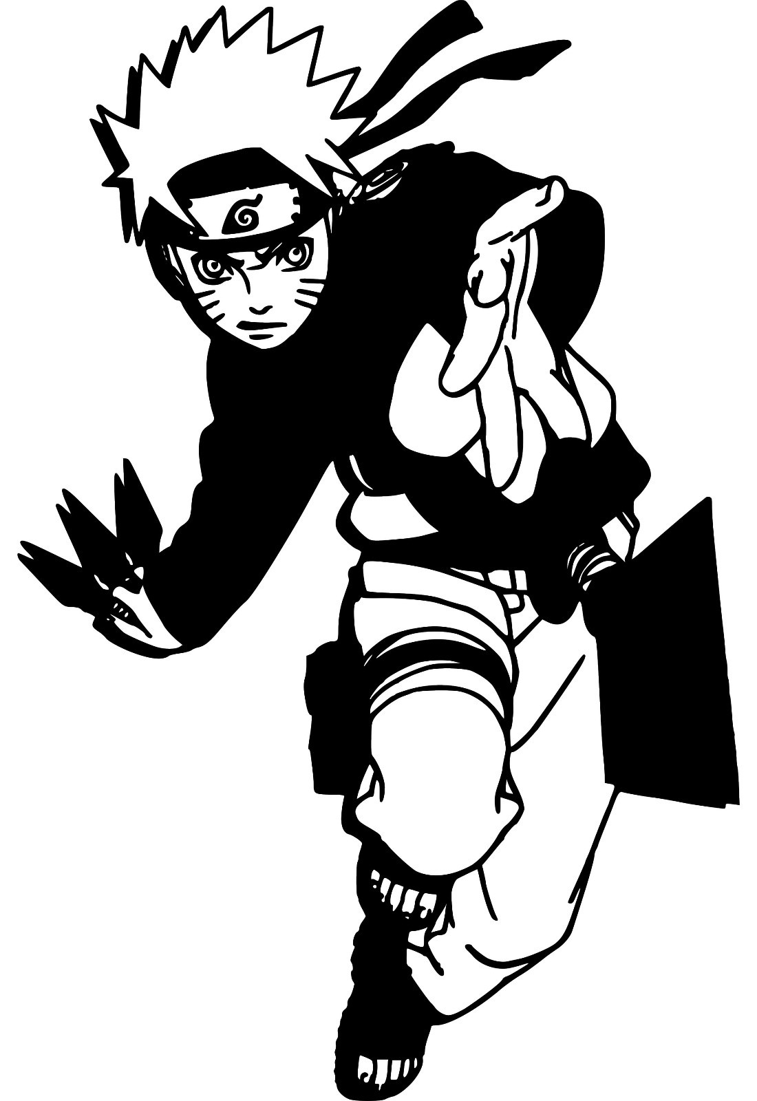 Naruto Uzumaki Anime Manga Wall Car Truck Window Vinyl Sticker Decal 3.9″ x 6″