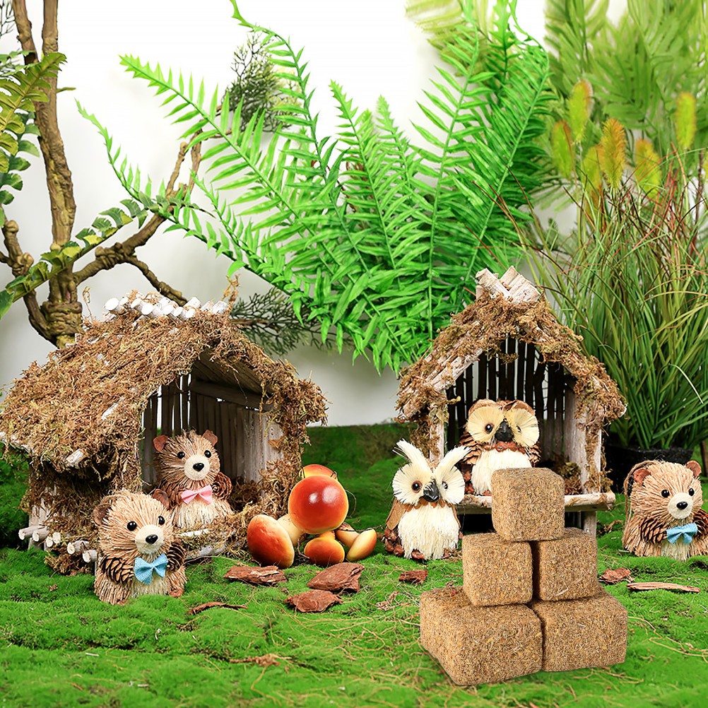 12 Pcs Haystack Model for Decoration Mini Stacks Centerpieces Work