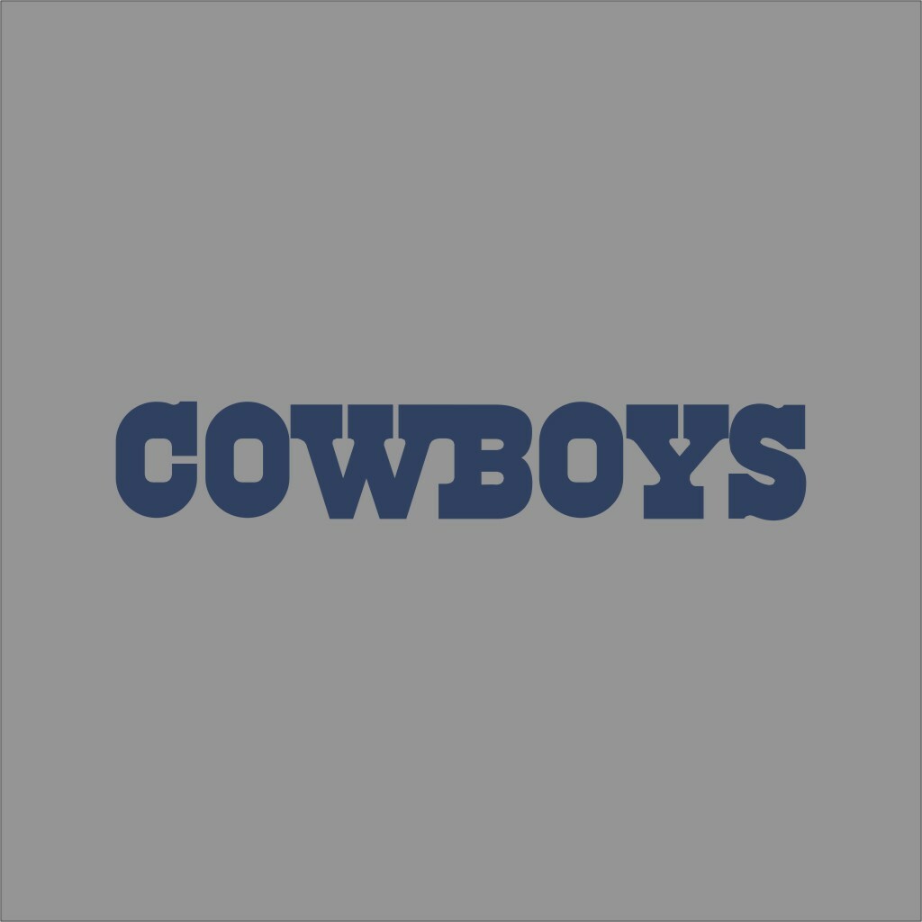 Dallas Cowboys #2 NFL Team Pro Sports Vinyl Sticker Decal Car Window Wall