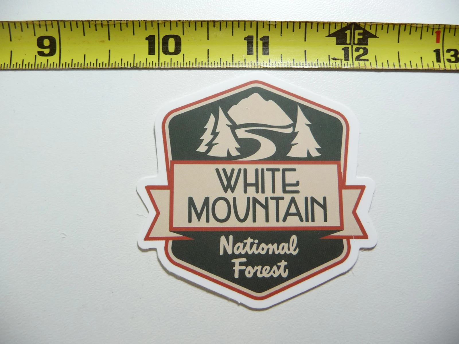 WHITE MOUNTAIN NATIONAL FOREST NEW HAMPSHIRE SMALL STICKER DECAL HUNT HUNTER