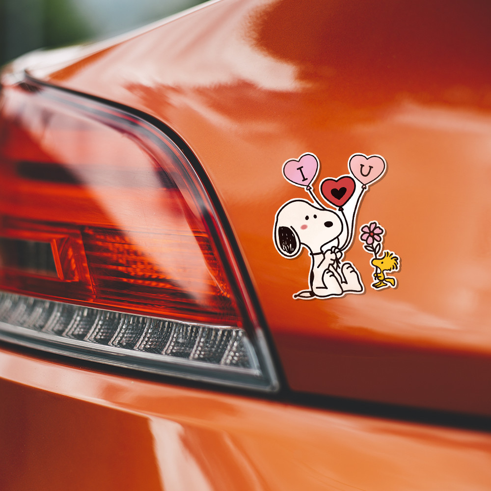 Peanuts Sticker Of Snoopy Hugging Charlie Brown Cute And Aesthetic 3.2″ x 4″