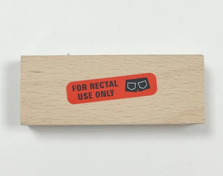 50 “For Rectal Use Only” Stickers Joke Decal Sticker April Fool Meme Funny