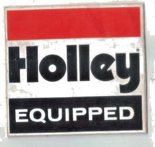 Holly Equipped Car Bumper Vinyl Sticker Decal 3 1/4″ x 3 1/2″ Transmission