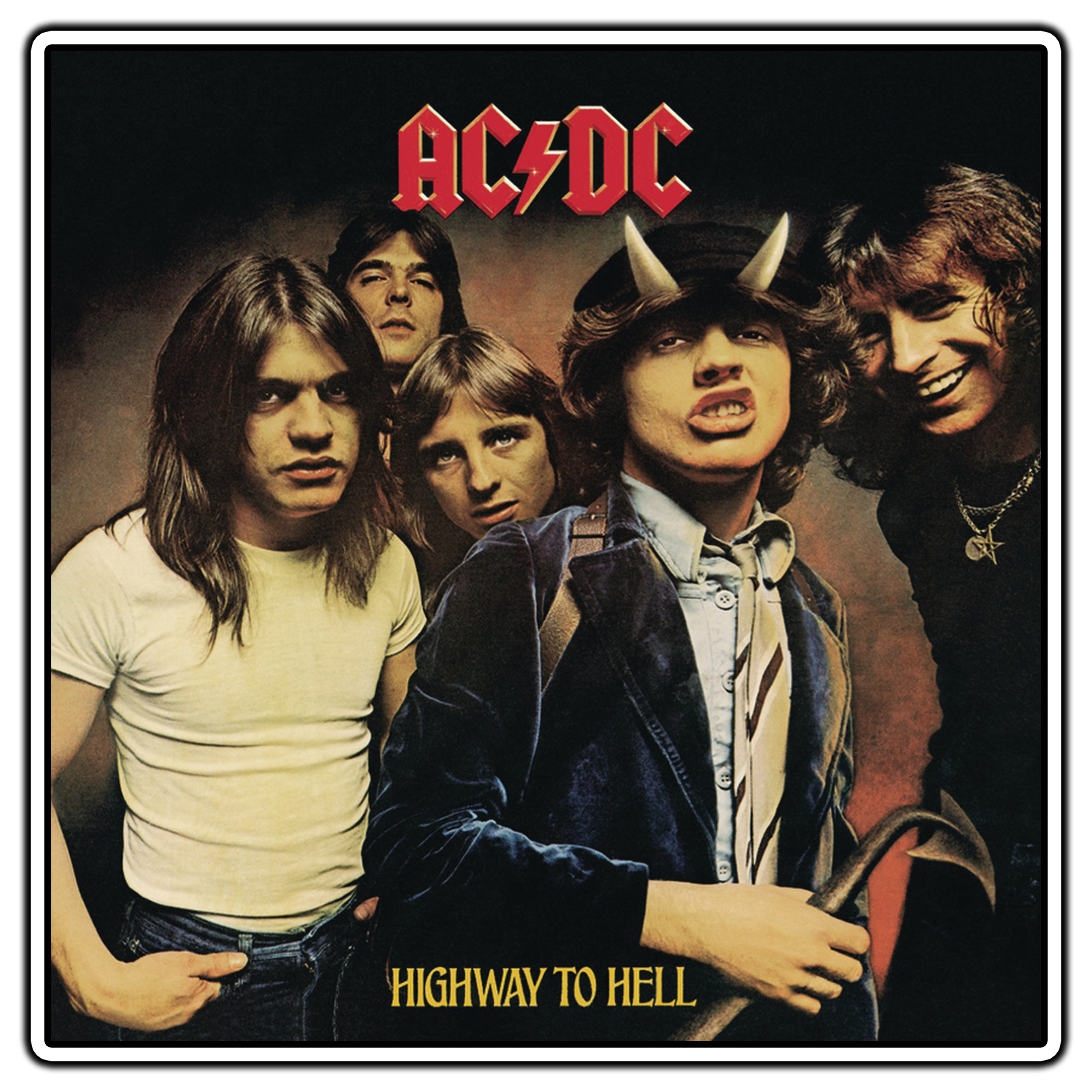 ACDC – Highway To Hell Album Cover Sticker Waterproof Vinyl Decal Die-Cut