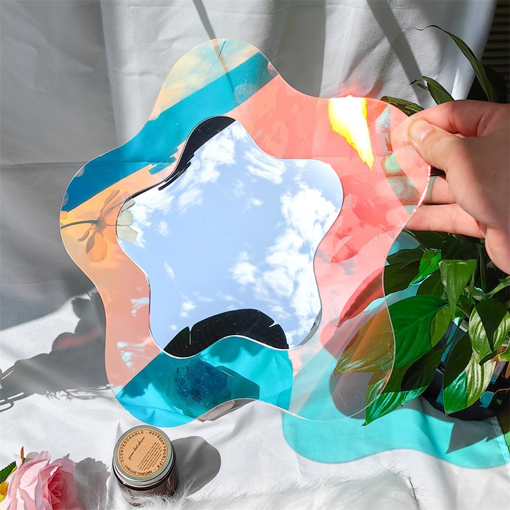 Unique Decorative Mirrors with Irregular Shapes for Modern Home Interiors