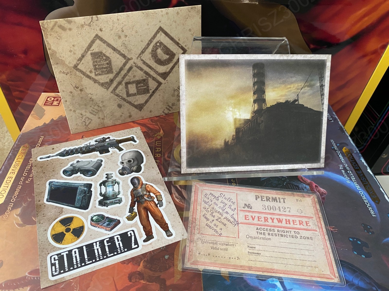 S.T.A.L.K.E.R. 2 Heart of Chornobyl Ultimate Edition Badge Sticker Card Stalker