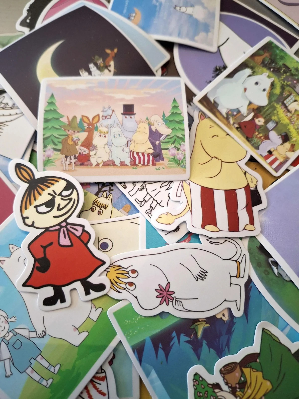 10-40 x Moomin Family Stickers / Decals | Size: 3 cm – 5 cm | Cute | Kawaii |