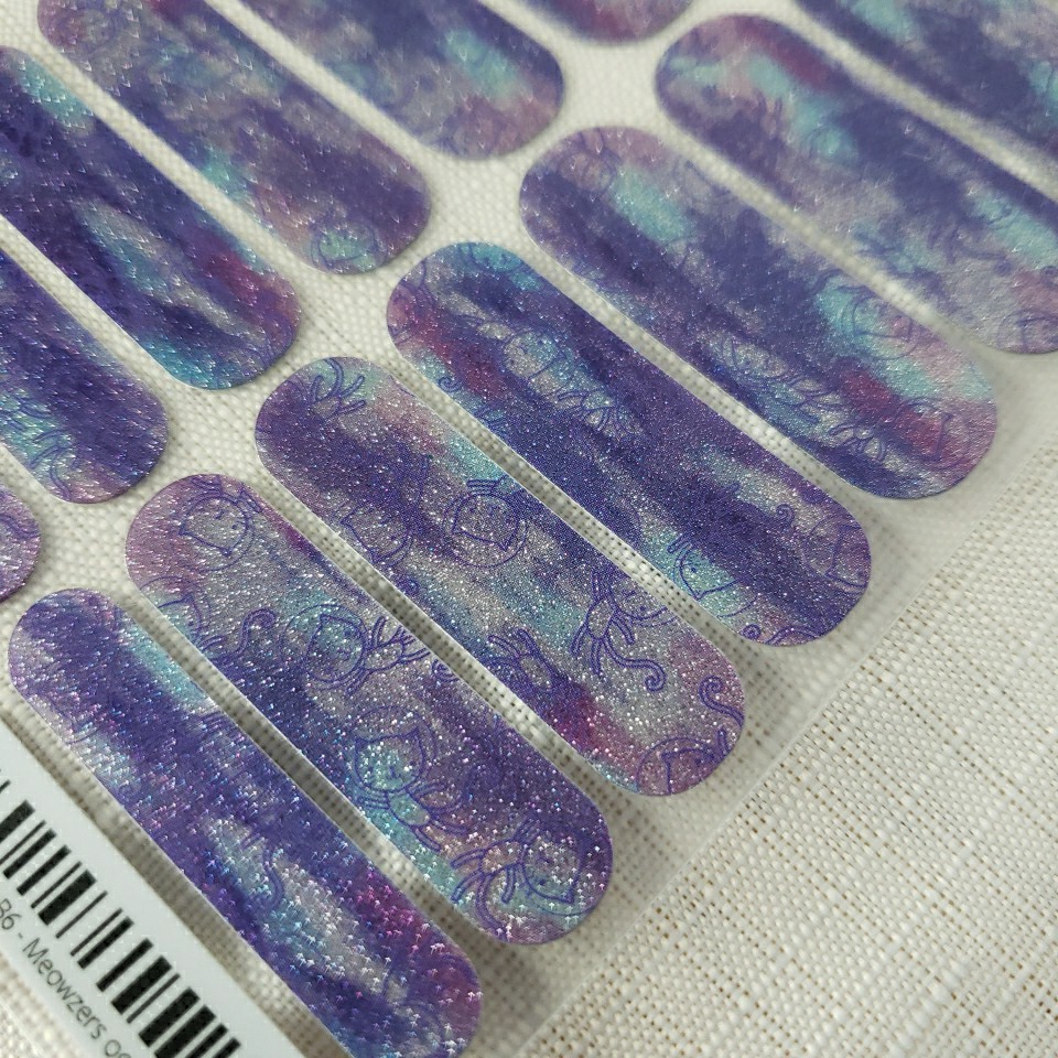 💖Jamberry Sneakers “Meowzers” Retired Full Sheet 💖