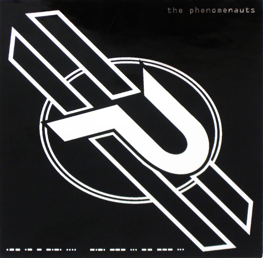 Sticker – Phenomenauts Shiny P Chrome Logo Punk Rock Indie FOIL Decal Gift 15899
