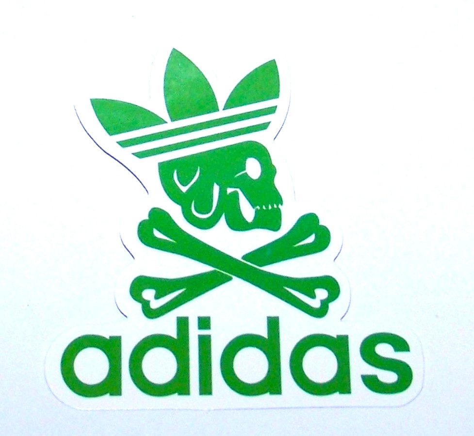 ADIDAS – Logo Die Cut Sticker Decal Sneakers Sports Tennis Shoes Adidas