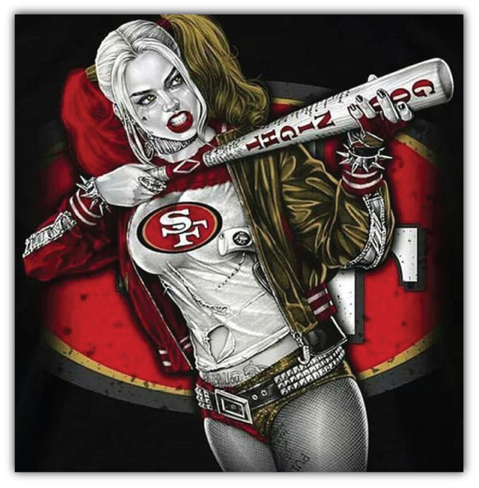 San Francisco 49ers NFL Football Logo Sport Car Bumper Sticker Decal “SIZES”