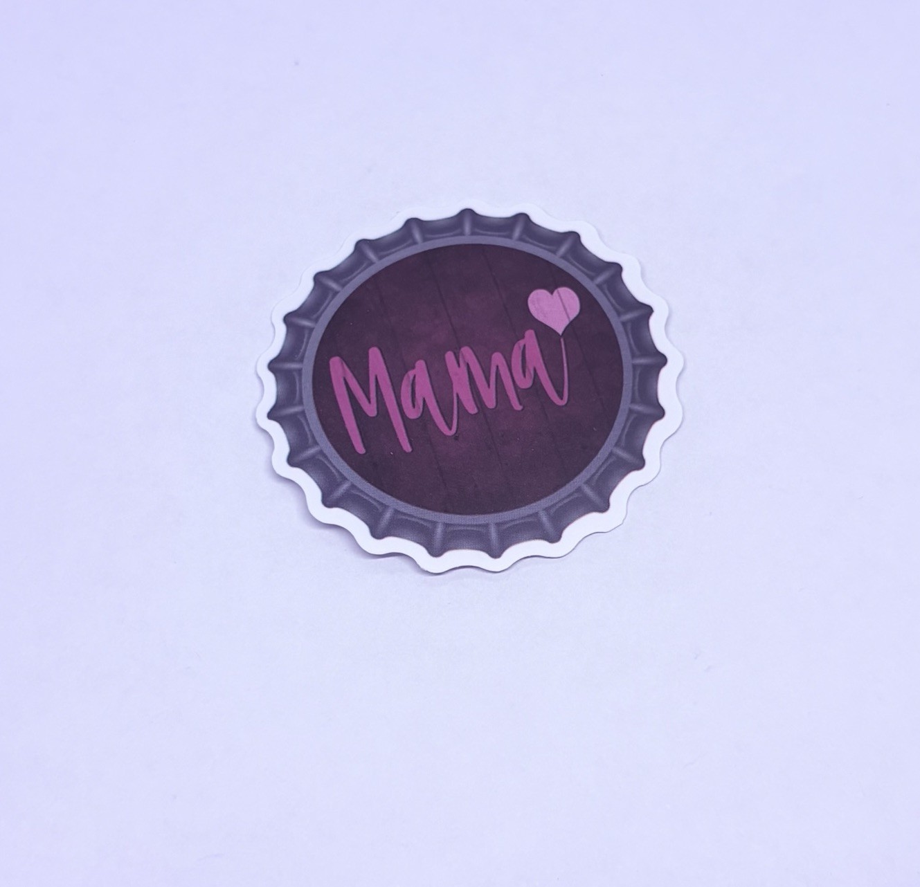 “Mama Love” Bottle Cap Sticker Decal Vinyl Cool Art Souvenir Journal Wall Tc6