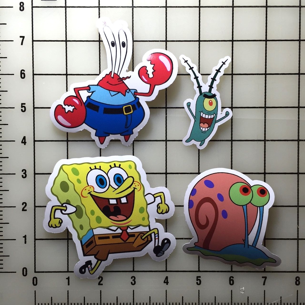 Spongebob Squarepants Vinyl Decal Sticker Set
