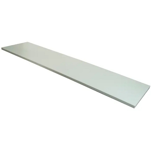 Econoco PW/1248WH Wooden Shelf With White Melamine Finish (Pack of 4)