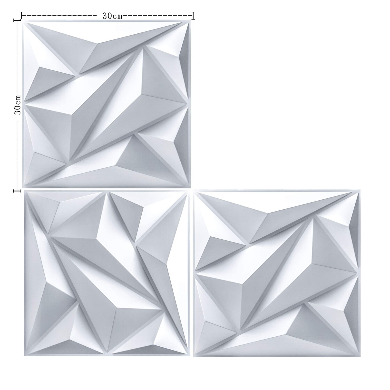 12pcs 3D Wall Panel Ceiling Tiles Wallpaper Background Decal Home DIY Decor
