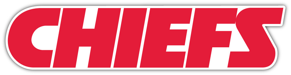 Kansas City Chiefs NFL Sport Car Bumper Sticker Decal ”SIZES”