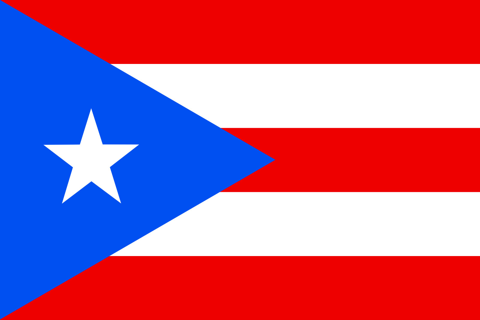 Puerto Rico flag sticker weatherproof bumper vinyl decal