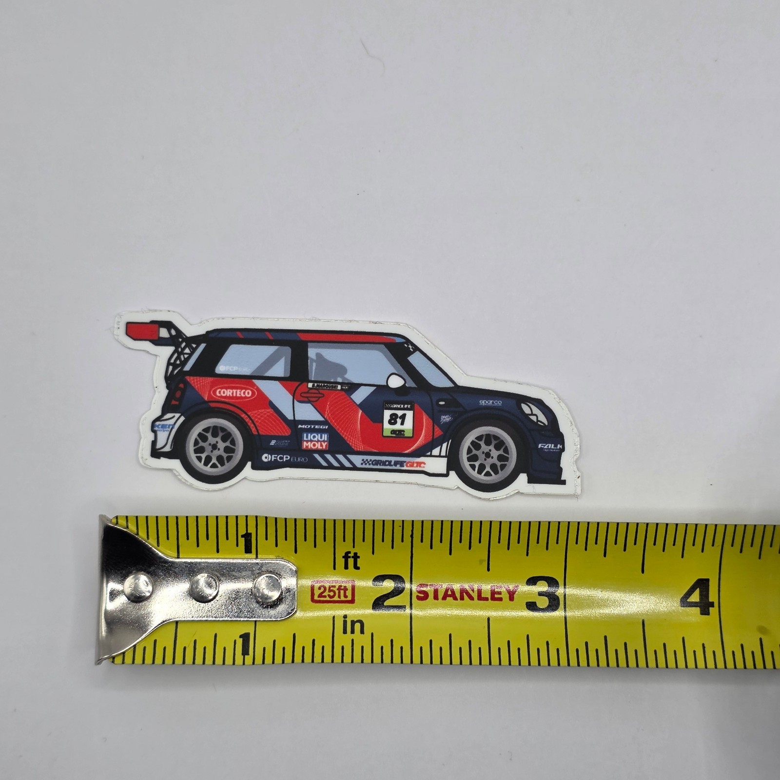 Track Ready Mini Cooper 4″ Sticker from FCP Euro – Car Decal Mechanic Liqui Moly