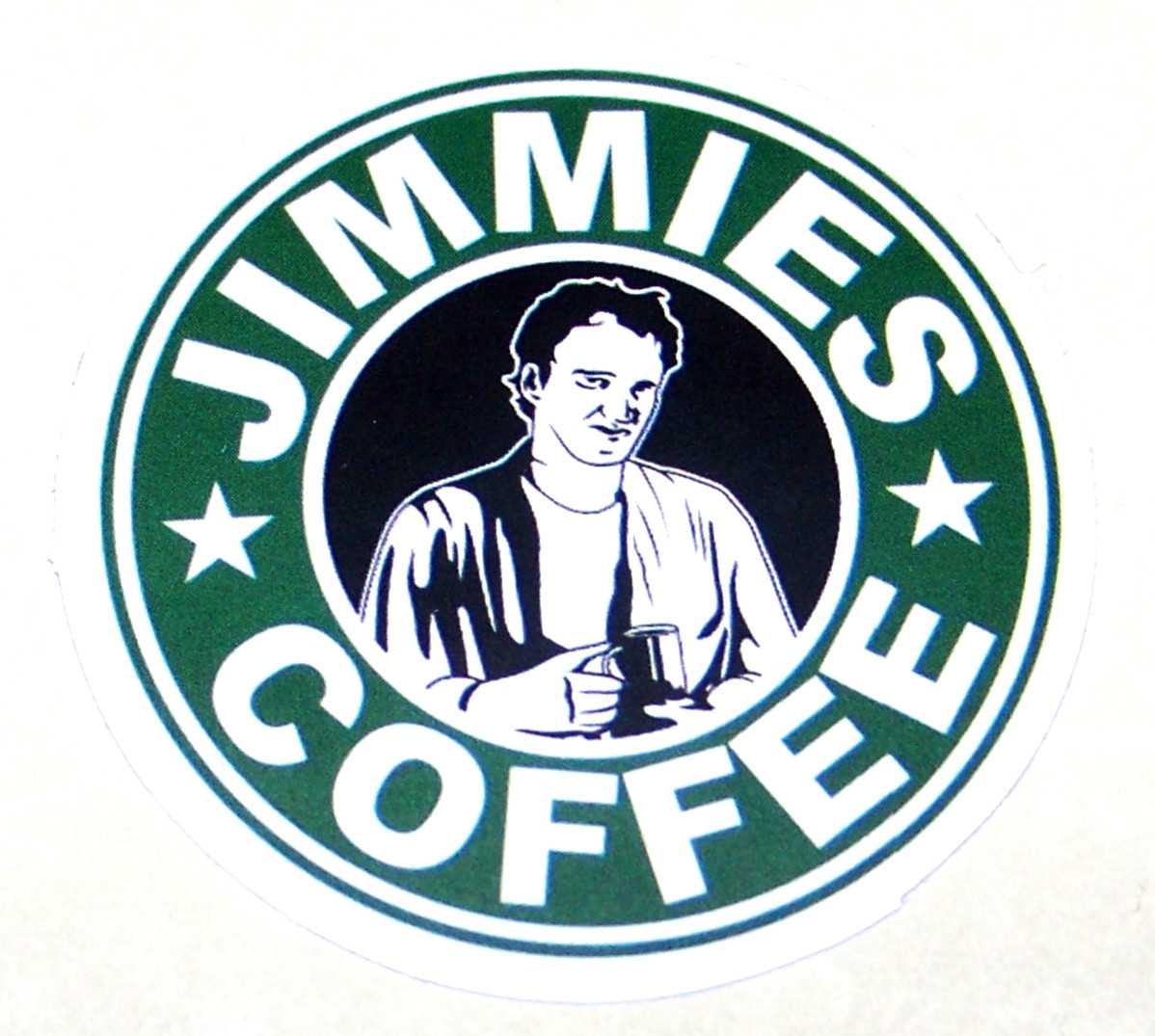 Pulp Fiction Jimmie’s Coffee Cut Sticker Decal Movie Tarantino Film PULP FICTION