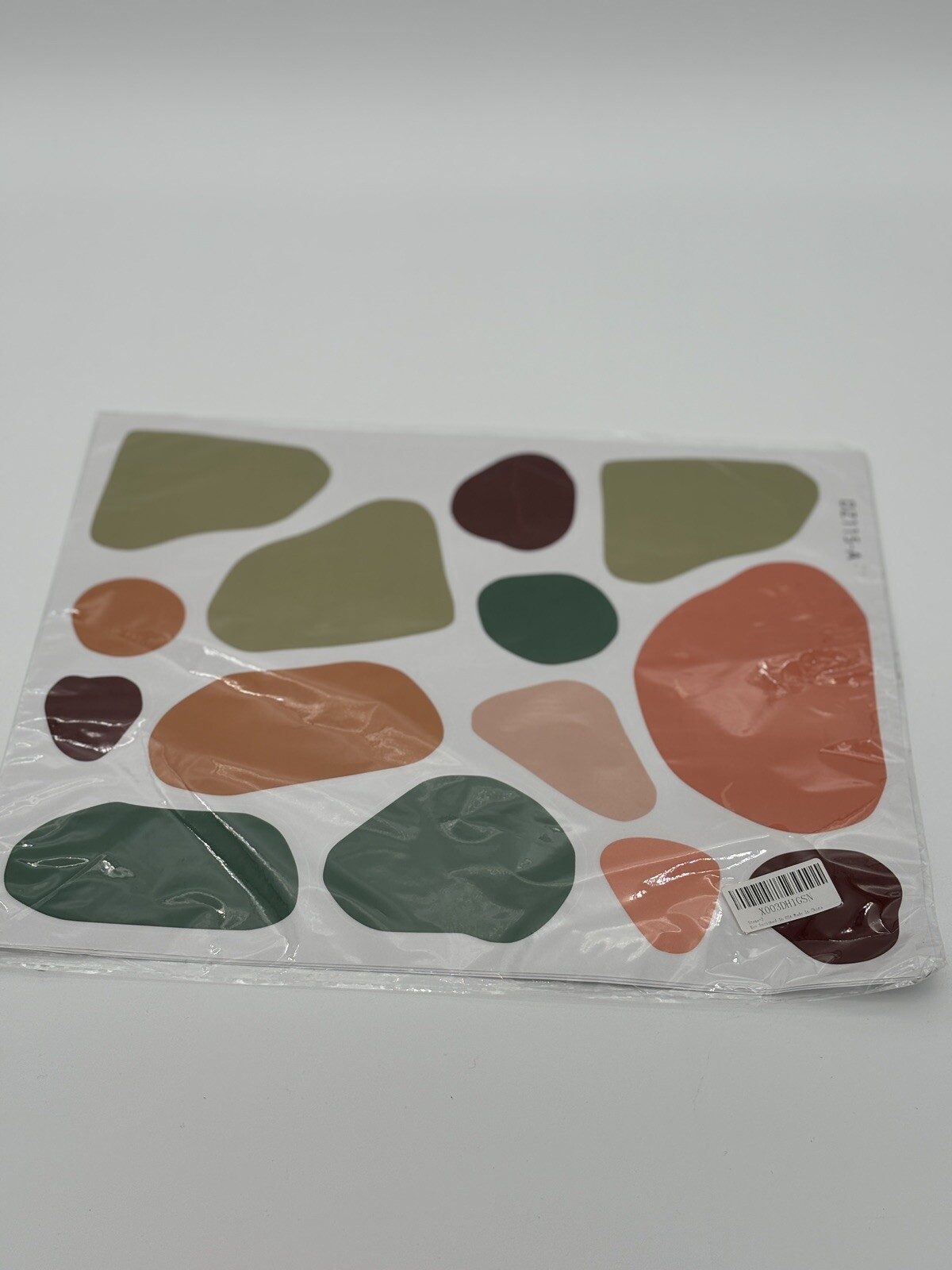 Boho Wall Decor Terrazzo Decal Wall Stickers Irregular Stones