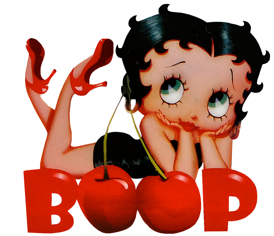 Betty Boop sticker weatherproof bumper vinyl decal