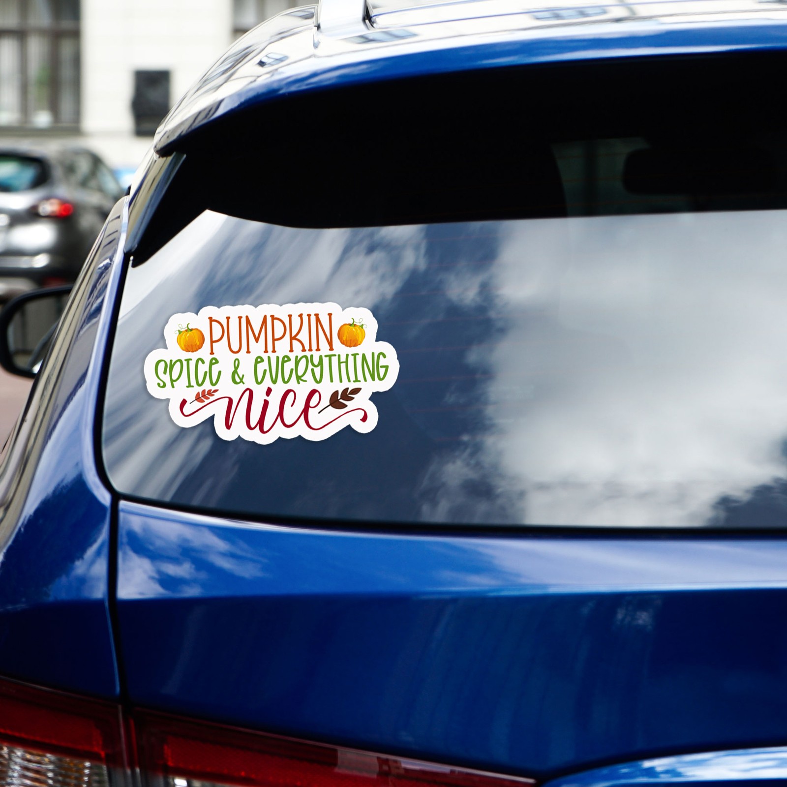 Pumpkin Spice Everything – Vinyl Decal Sticker – Car Window Laptop – #1102
