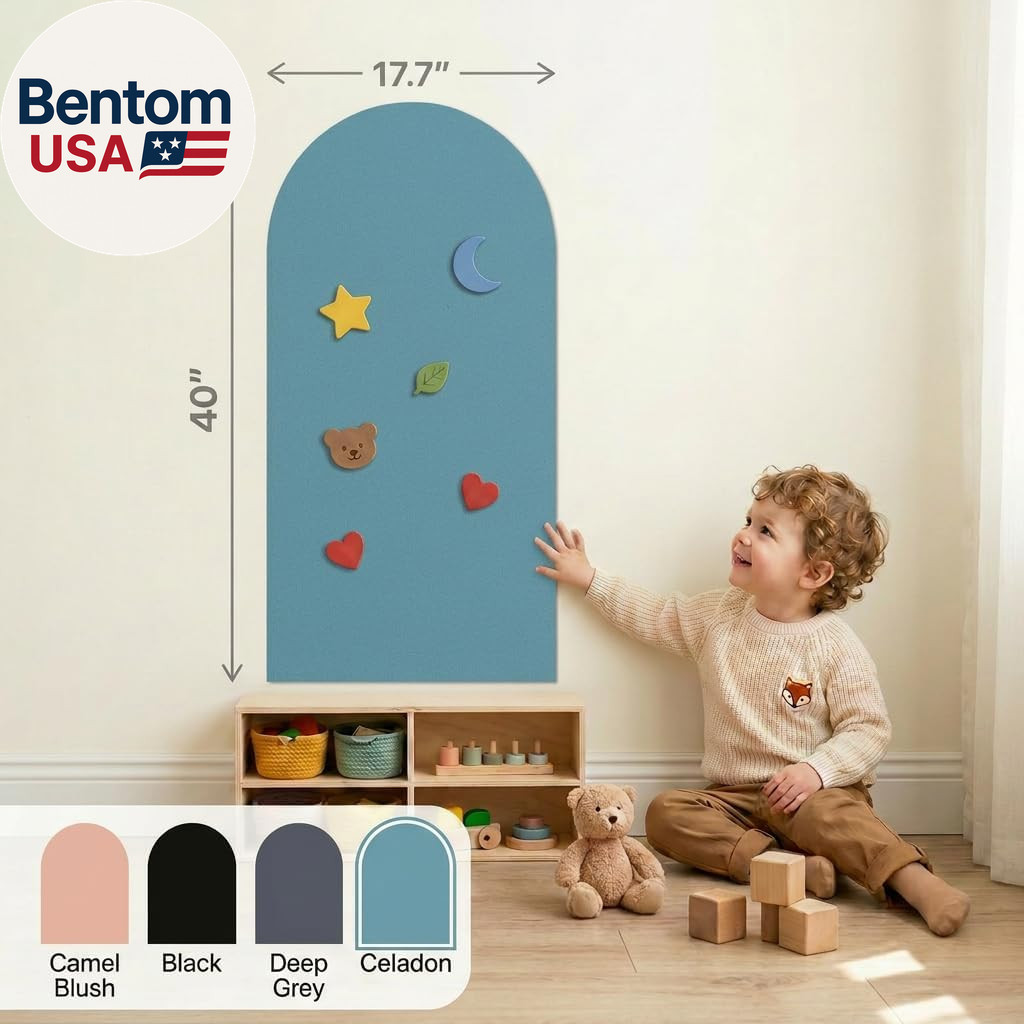 Arch Magnetic Wall Decal – 40″ X 18″ Matte Finish Chalkboard Sticker for Wall –