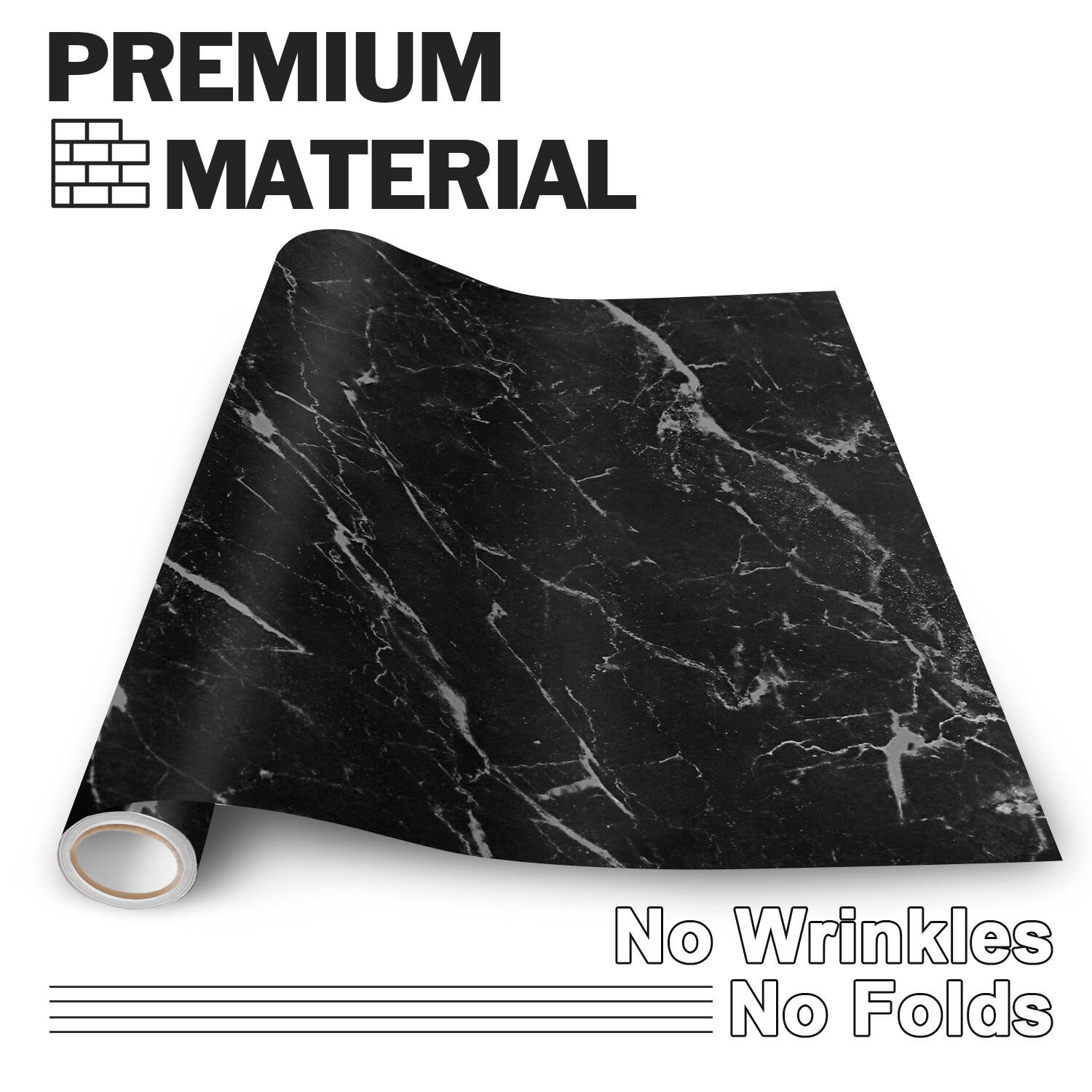 Marble Contact Paper Oil-proof Wallpaper Film PVC Self-Adhesive Granite Sticker