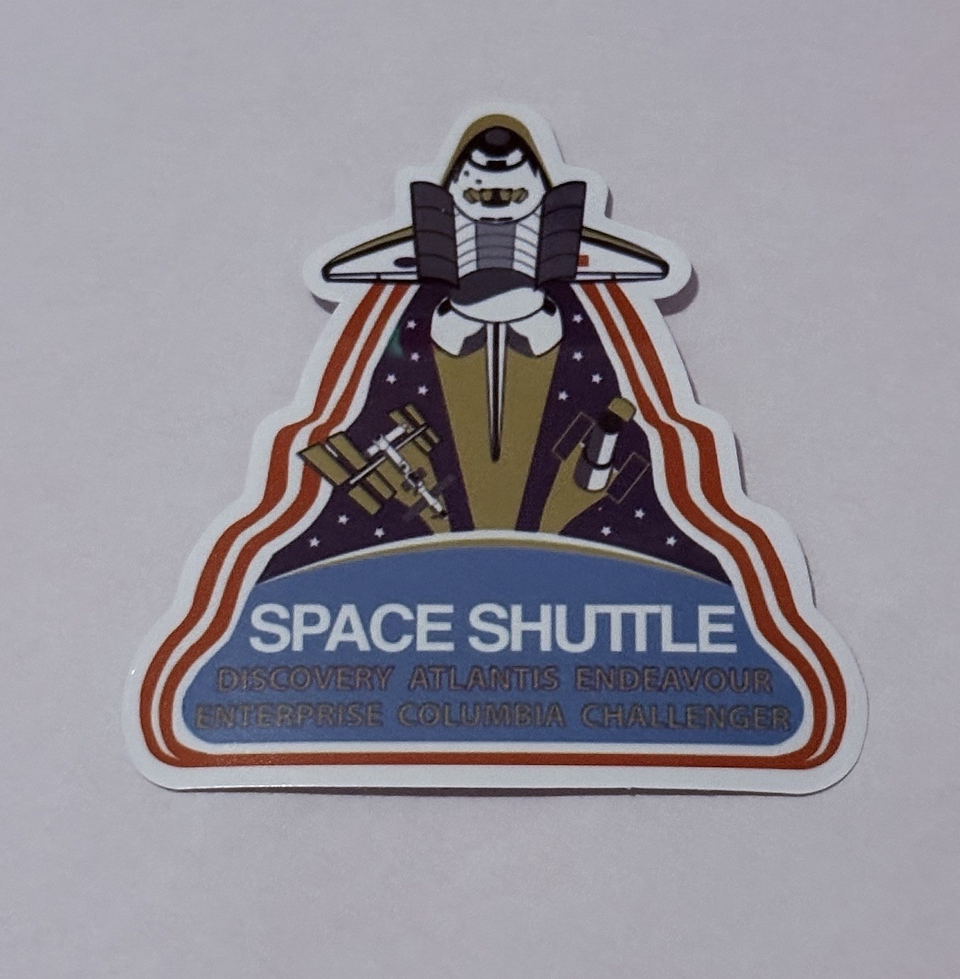 Space Shuttle Program Atlantis Endeavor Sticker Vinyl Decal Art NASA Travel P1