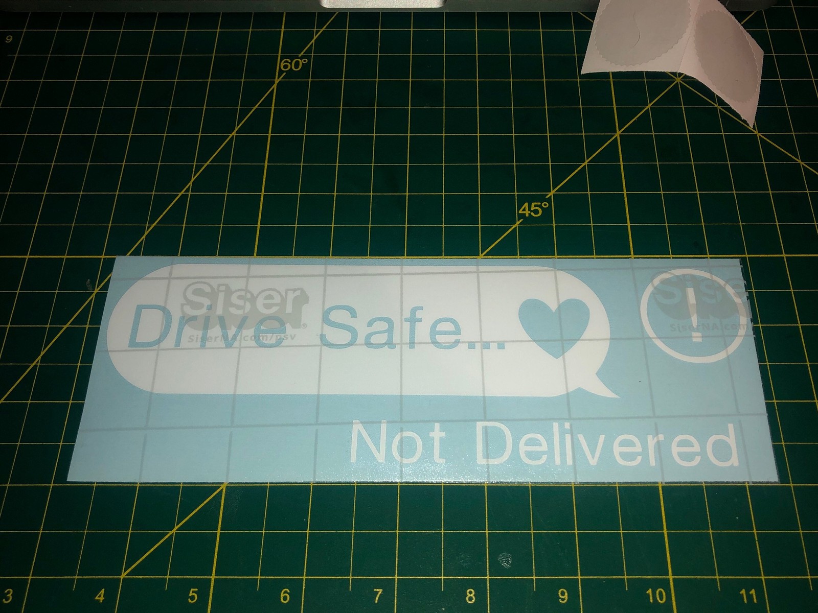 Drive Safe Not Delivered iMessage Vinyl Car Decal JDM Sticker 55+ Colors