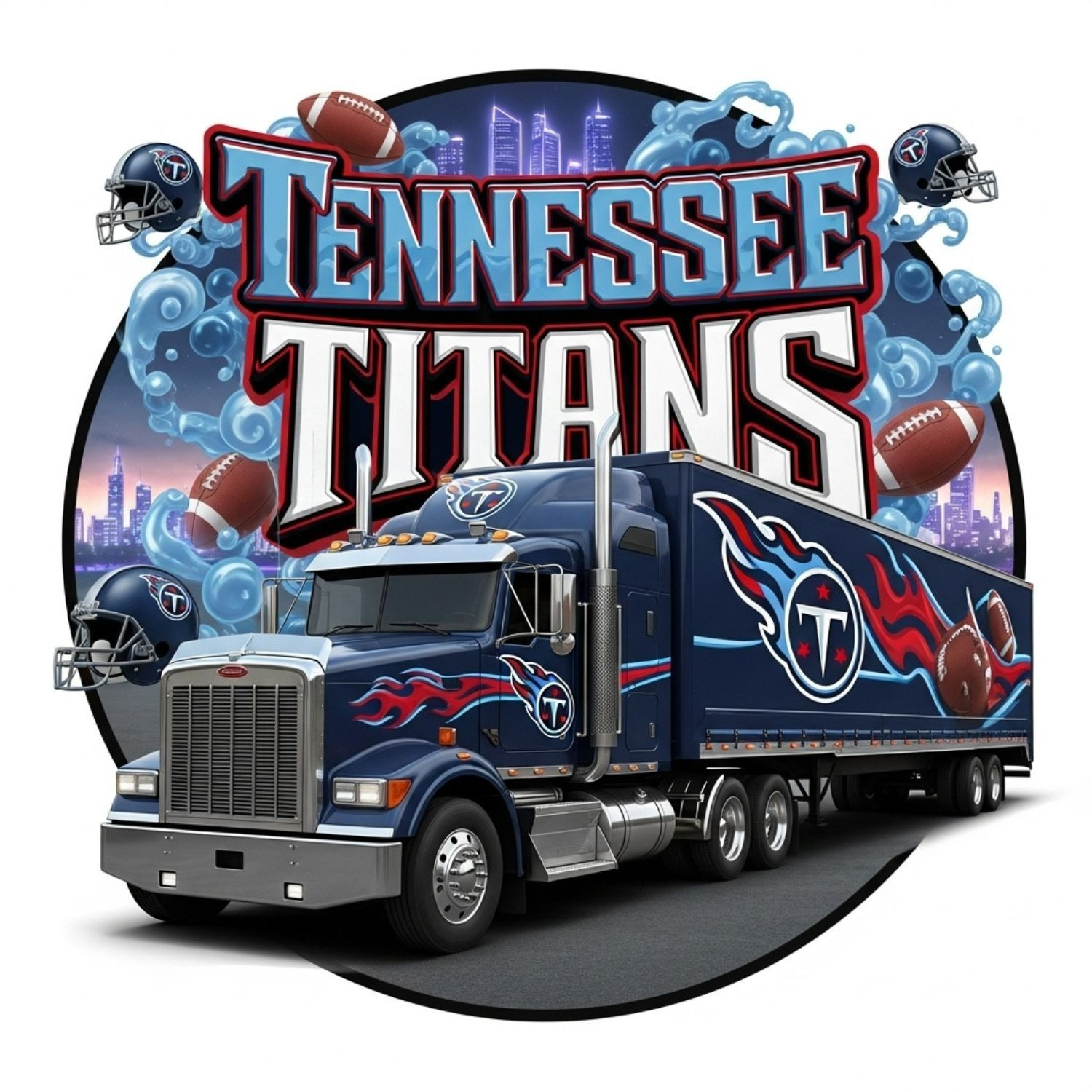 Tennessee Titans Truck Sticker Decal vinyl decal