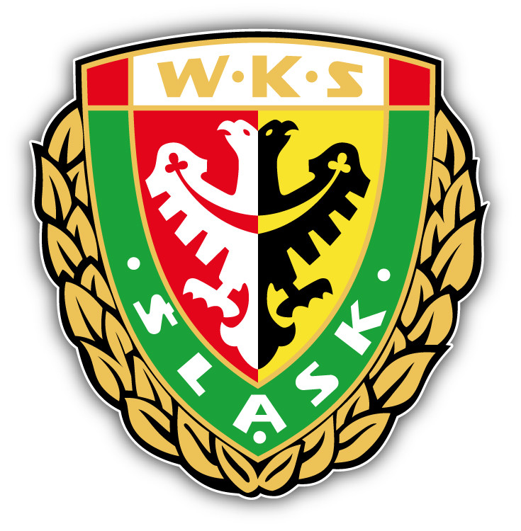 Slask Wroclaw FC Poland Soccer Football Car Bumper Sticker Decal 4” x 5”