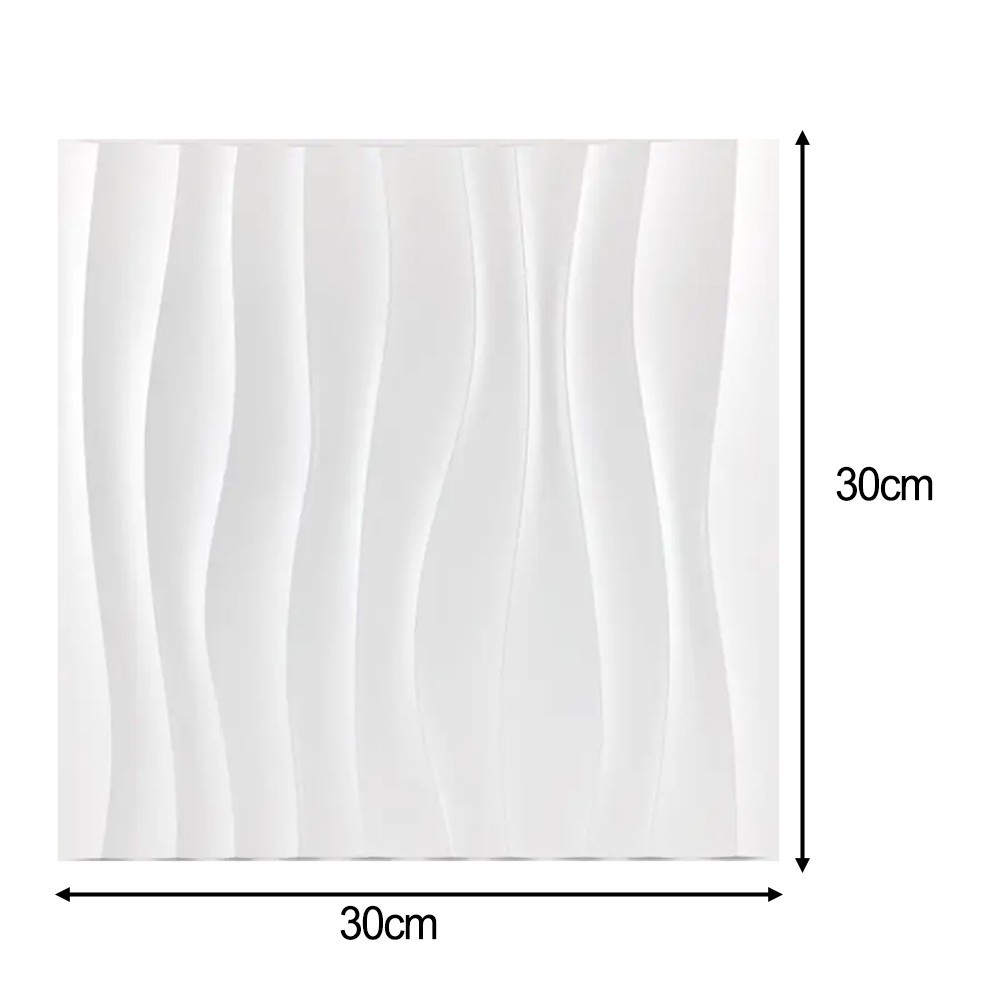 3D Effect Wall Sticker 3D Wall Panel Flame-retardant Minimal Maintenance