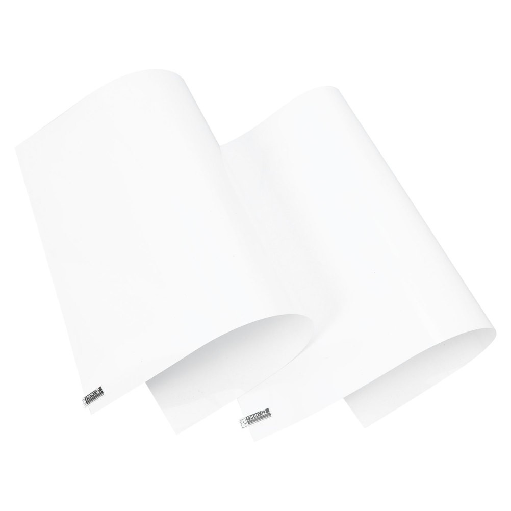 2 Pcs Self-adhesive Whiteboard Wall Stickers Removable Dry Erase Office
