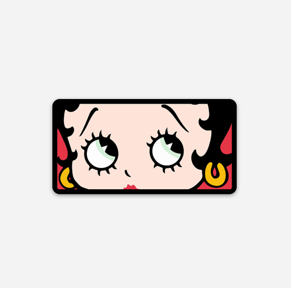 3″ Betty Boop Sticker Vintage Cartoons Matte Finish