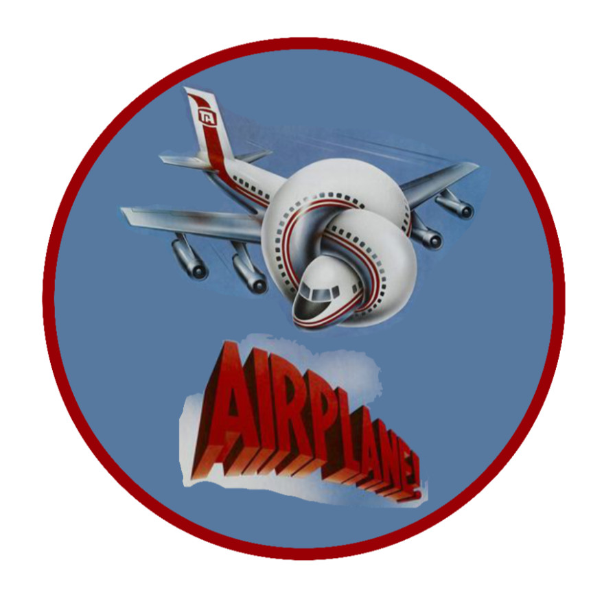 Movie – Airplane “1980”- 4″ Vinyl Decal Sticker Car Laptop Cooler Truck Smoker