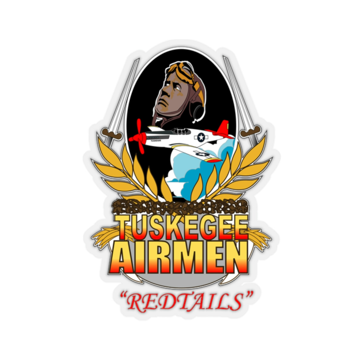 Kiss-Cut Stickers – Tuskegee Airmen