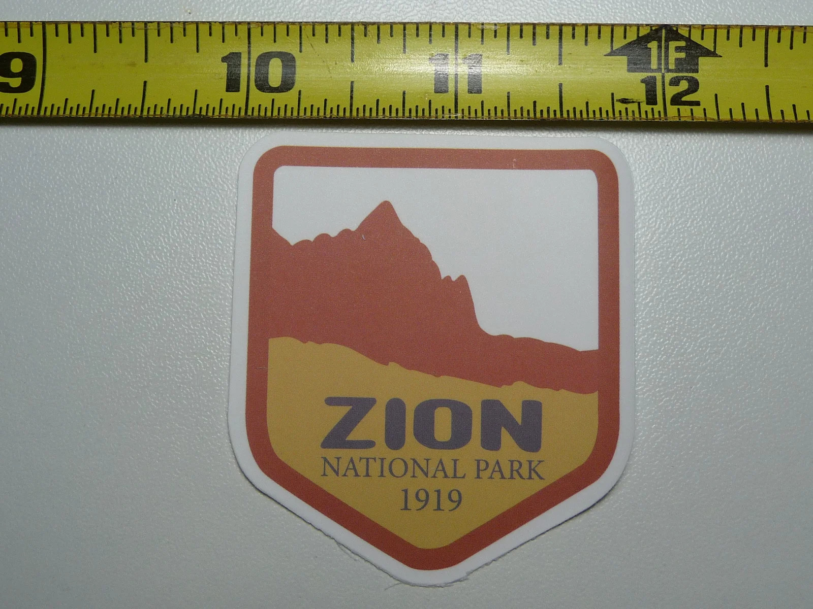 ZION NATIONAL PARK #2 UTAH SMALL STICKER DECAL HIKING CAMPING NATURE OUTDOOR