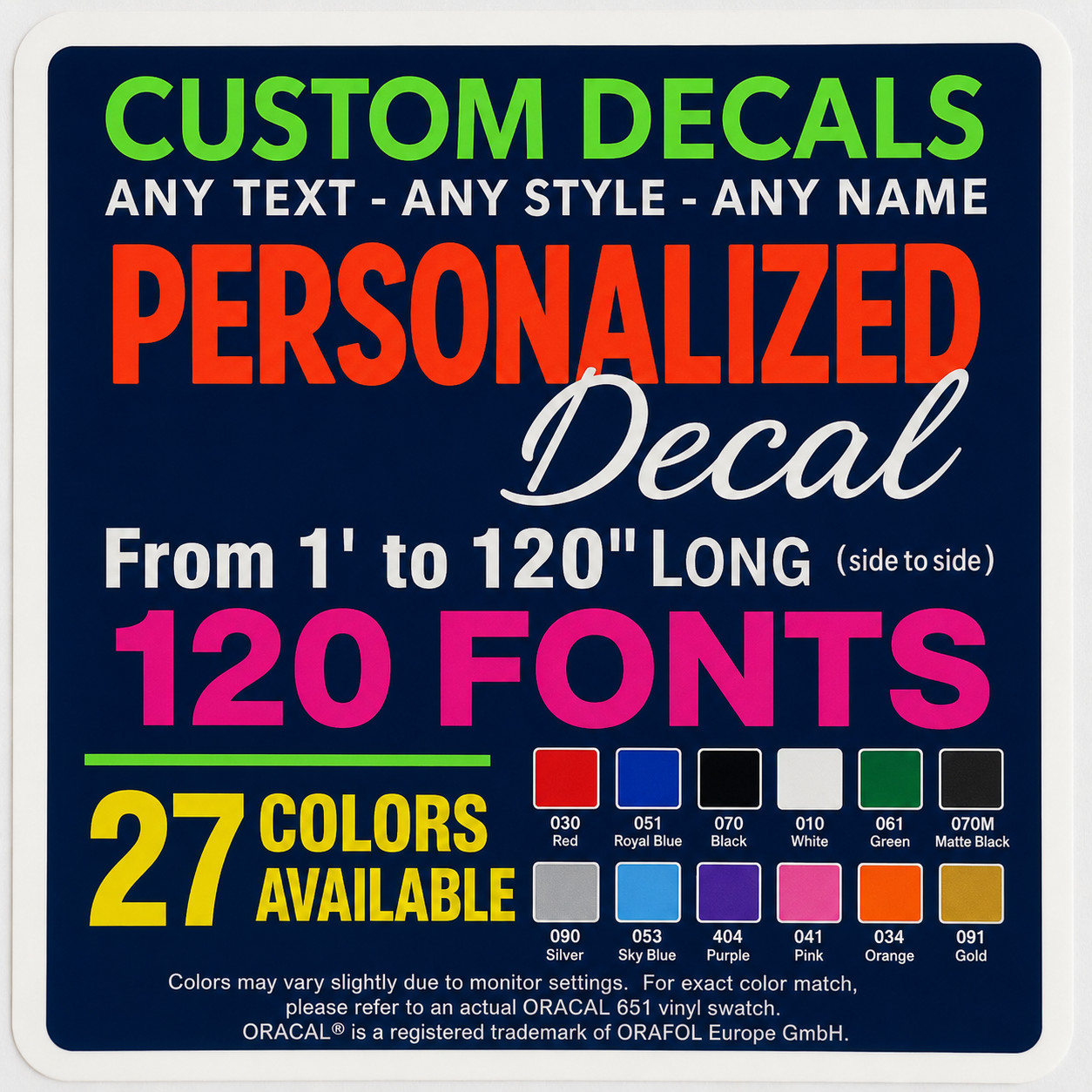 Boat Name Decal / Custom Hull Graphic / Premium Marine Vinyl Lettering
