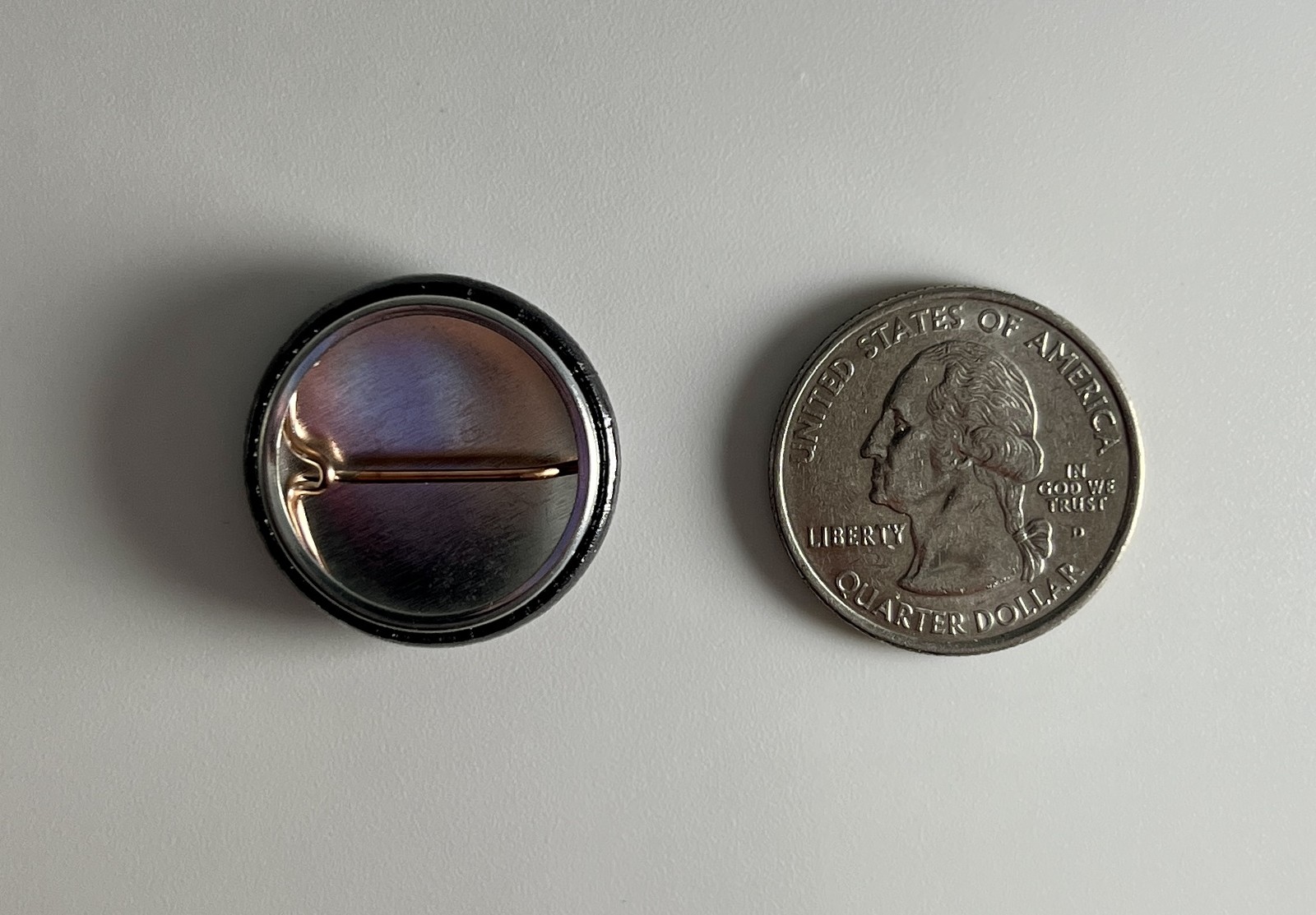 John Brown Abolitionist 1″ Button J010B Badge Pin